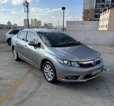 HONDA CIVIC 1.8 LXL 16V FLEX 4P AUTOMÁTICO